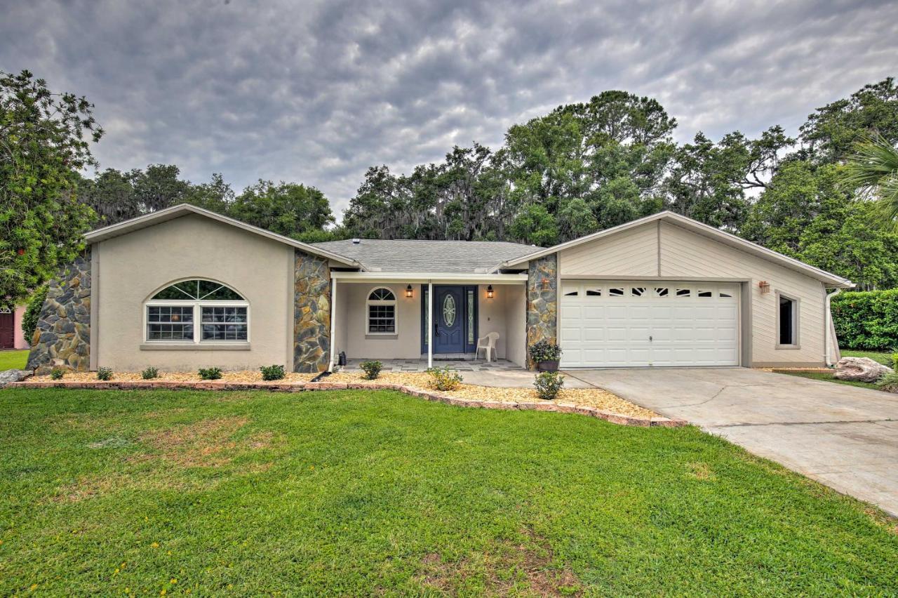 Riverfront Dunnellon Home With Private Dock! Exterior photo