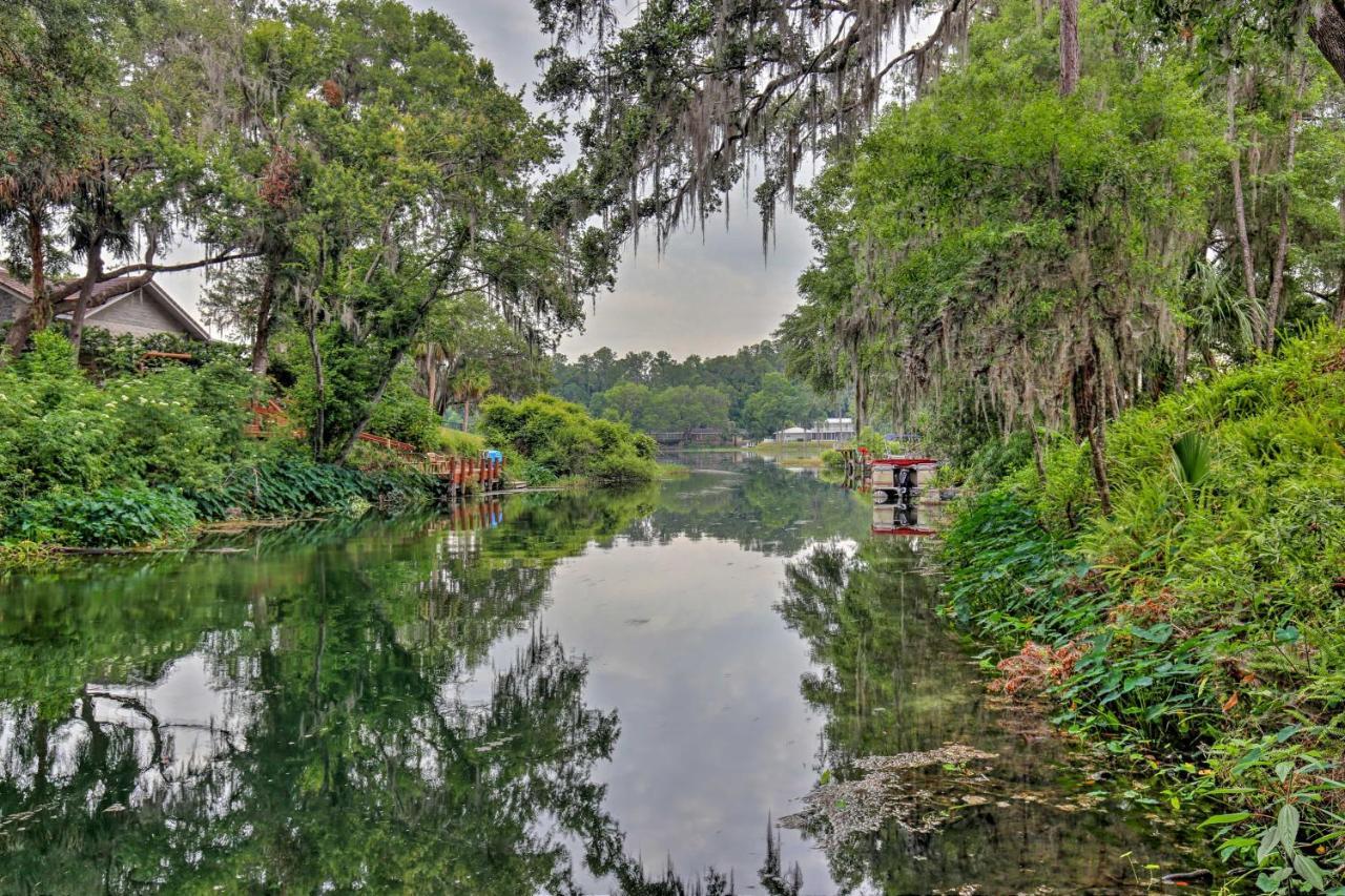 Riverfront Dunnellon Home With Private Dock! Exterior photo