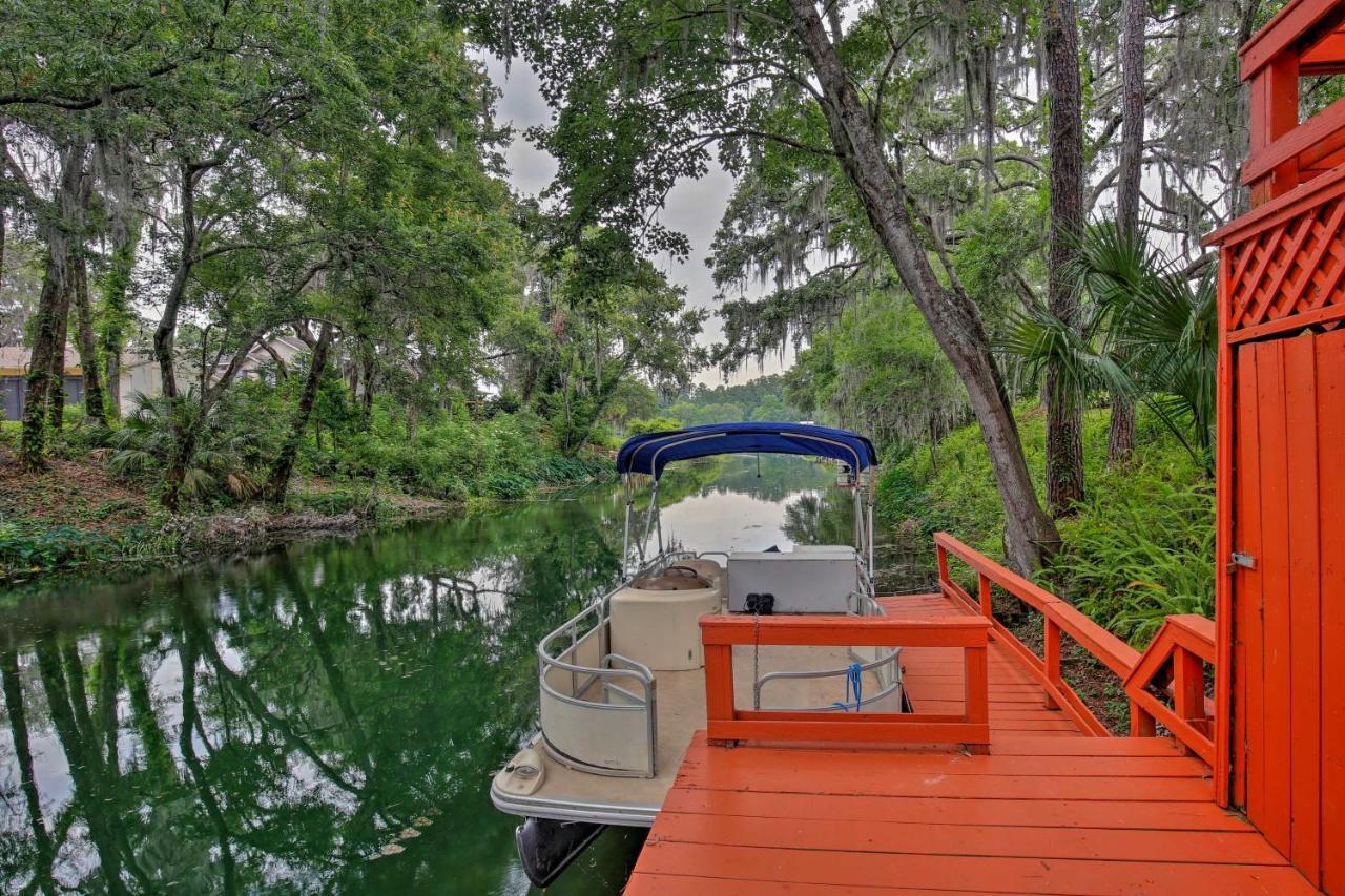 Riverfront Dunnellon Home With Private Dock! Exterior photo